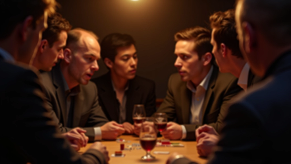 People engaged in mafia game discussion